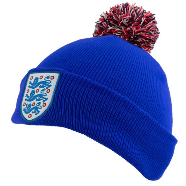 TM-06557-England-FA-Royal-Blue-Ski-Hat Official England Royal Blue Ski Hat