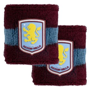 TM-06598-Aston-Villa-FC-Wristbands Official Aston Villa FC Wristbands