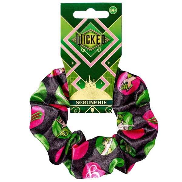 TM-06614-Wicked-Elphaba-Glinda-Hair-Scrunchie-1 Official Wicked Elphaba & Glinda Hair Scrunchie