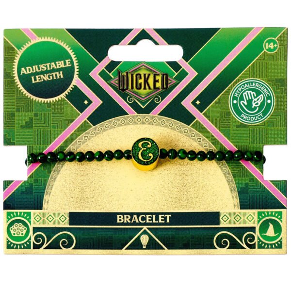 TM-06618-Wicked-Elphaba-Bead-Bracelet-1 Official Wicked Elphaba Bead Bracelet
