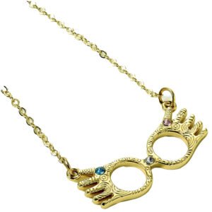 Official Harry Potter Gold Plated Luna Spectrespecs Necklace