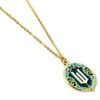 Official Wicked Silver Plated Emerald City Necklace