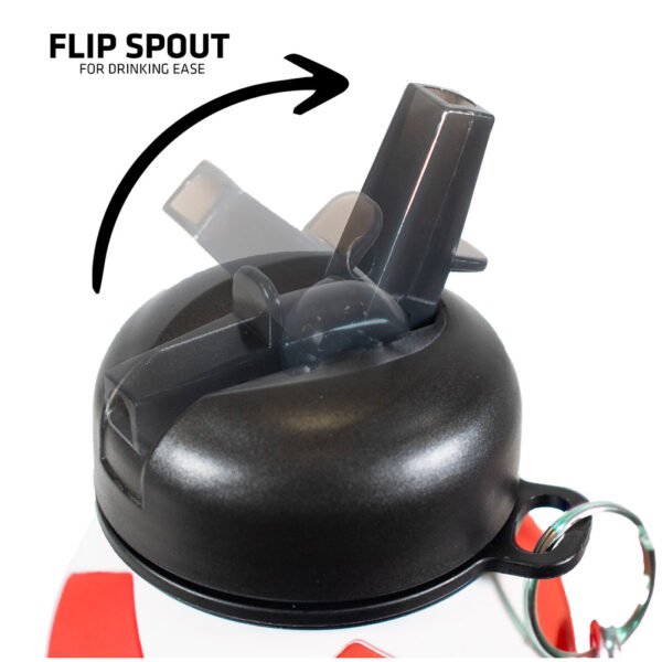 TM-06634-Arsenal-FC-Collapsible-Football-Drinks-Bottle-3 Official Arsenal FC Collapsible Football Drinks Bottle