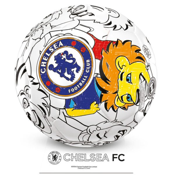 TM-06647-Chelsea-FC-Colour-Your-Own-Football-1 Official Chelsea FC 'Colour In' Mini Football Set