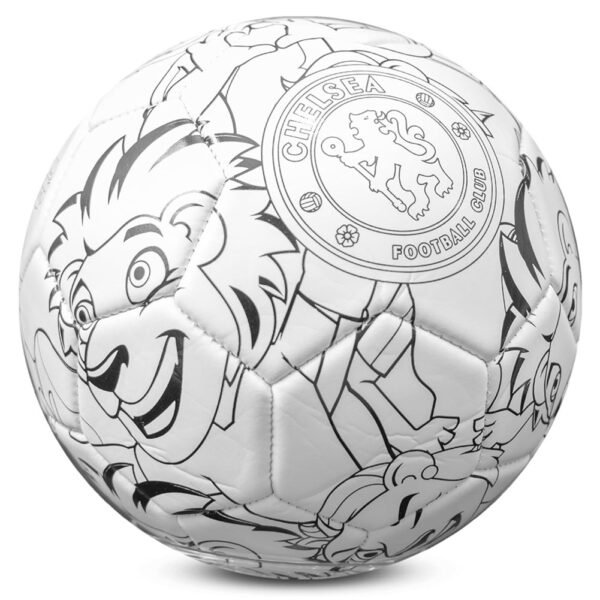 TM-06647-Chelsea-FC-Colour-Your-Own-Football-3 Official Chelsea FC 'Colour In' Mini Football Set