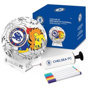 Official Chelsea FC 'Colour In' Mini Football Set