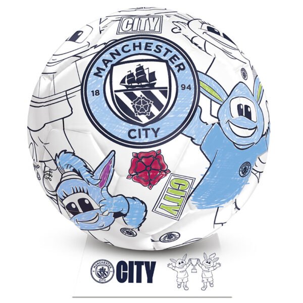 TM-06649-Manchester-City-FC-Colour-Your-Own-Football-1 Official Manchester City FC 'Colour In' Mini Football Set