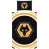 TM-06724-Wolverhampton-Wanderers-FC-Pulse-Single-Duvet-Set Official Wolverhampton Wanderers FC Pulse Single Duvet Set