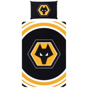 Official Wolverhampton Wanderers FC Pulse Single Duvet Set