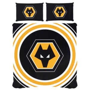 Official Wolverhampton Wanderers FC Pulse Double Duvet Set