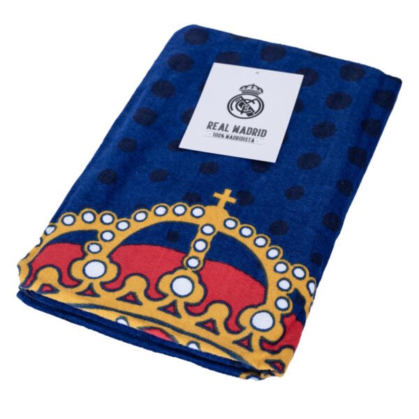 Official Real Madrid CF Blue Towel