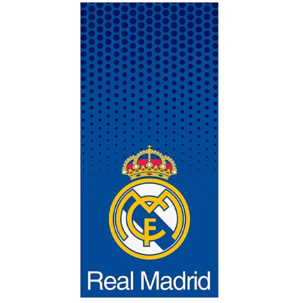 Official Real Madrid CF Blue Towel