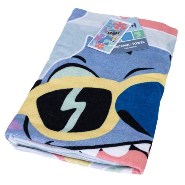 TM-06737-Lilo-Stitch-Floral-Towel-3 Official Lilo & Stitch Floral Towel