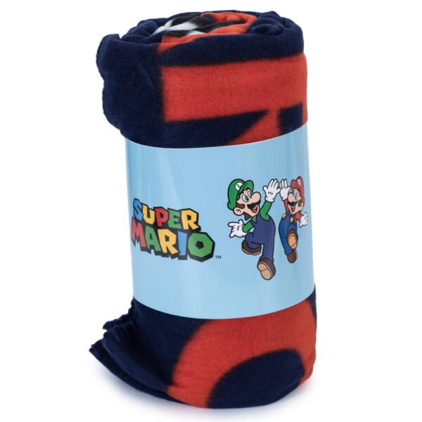 TM-06740-Super-Mario-Fleece-Blanket Official Super Mario Fleece Blanket