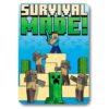 TM-06743-Minecraft-Survival-Mode-Fleece-Blanket-1 Official Minecraft Survival Mode Fleece Blanket