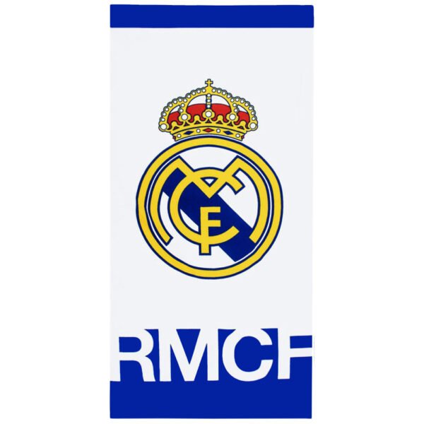 Official Real Madrid CF White Towel