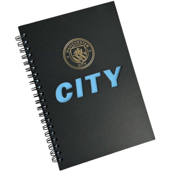 Official Manchester City FC A5 Cut Out Notebook