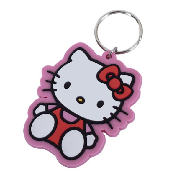 Official Hello Kitty Pose PVC Keyring
