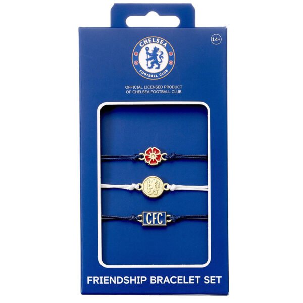 Official Chelsea FC Friendship Bracelet Set