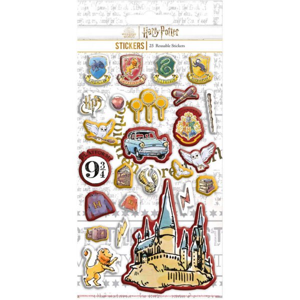 Official Harry Potter Puffy Sticker Set