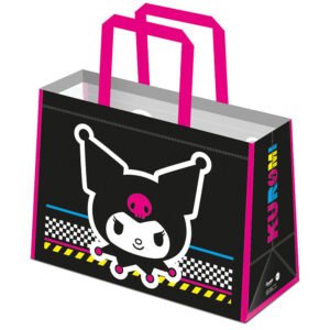 TM-06829-Kuromi-Reusable-Shopping-Bag Official Kuromi Reusable Shopping Bag