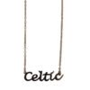 Official Celtic FC Gold Plated Name Dropper Necklace