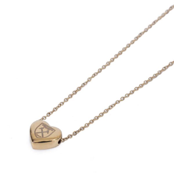 TM-06838-West-Ham-United-FC-Gold-Plated-Heart-Necklace-1 Official West Ham United FC Gold Plated Heart Necklace