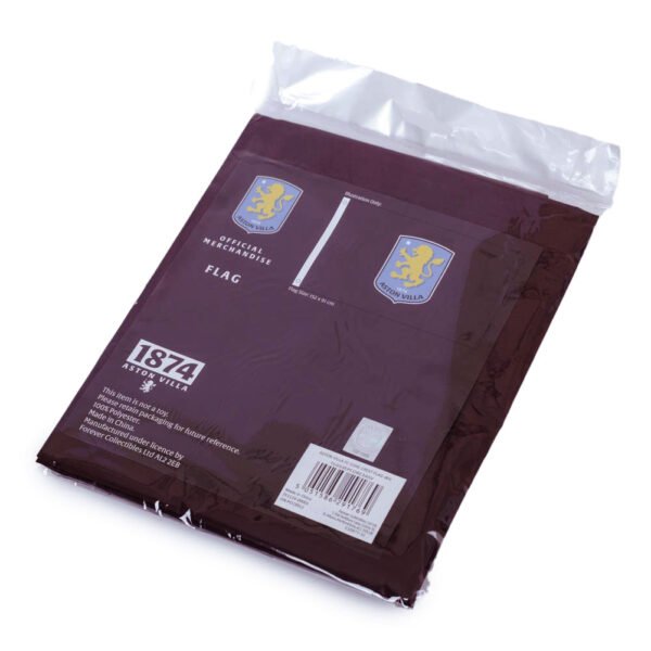 TM-06841-Aston-Villa-FC-Core-Crest-Flag-3 Official Aston Villa FC Core Crest Flag