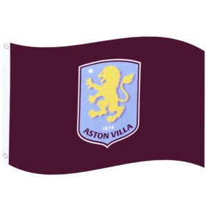 Official Aston Villa FC Core Crest Flag