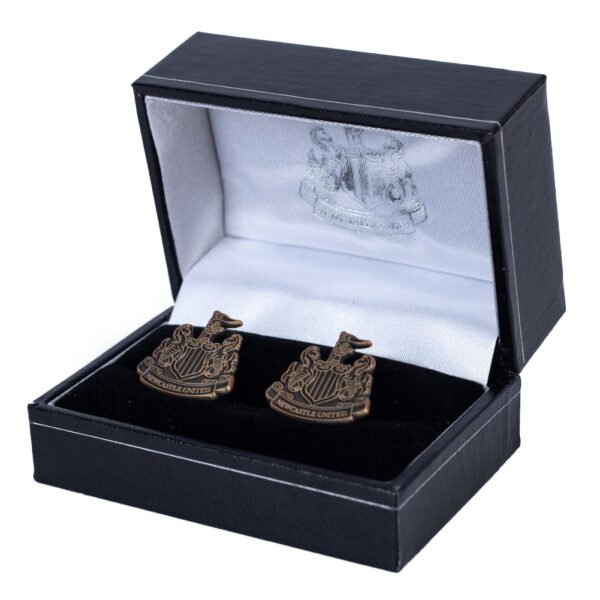 Official Newcastle United FC Antique Gold Cufflinks