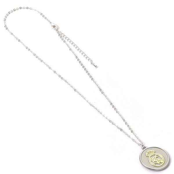 Official Real Madrid CF Silver Finish Necklace