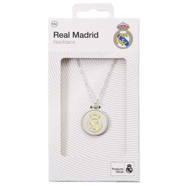 Official Real Madrid CF Silver Finish Necklace