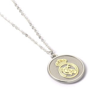 Official Real Madrid CF Silver Finish Necklace