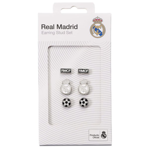 Official Real Madrid CF Stud Earring Set