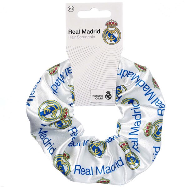 Official Real Madrid CF Crest Hair Scrunchie
