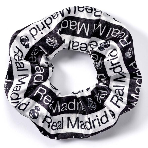 Official Real Madrid CF Text Hair Scrunchie