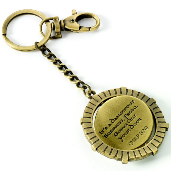 TM-06885-The-Lord-Of-The-Rings-Spinner-Keyring-Hobbit-Door-3 Official The Lord Of The Rings Hobbit Door Spinner Keyring