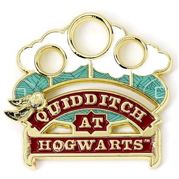 Official Harry Potter Golden Snitch Sliding Pin Badge