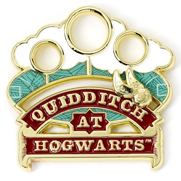 Official Harry Potter Golden Snitch Sliding Pin Badge