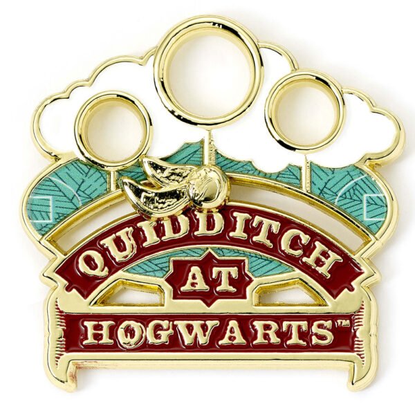 Official Harry Potter Golden Snitch Sliding Pin Badge