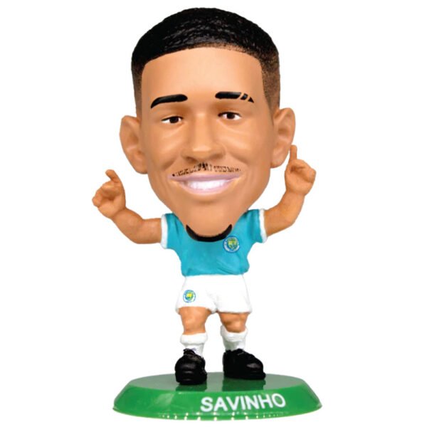 TM-06917-Manchester-City-FC-SoccerStarz-Savinho Official SoccerStarz Manchester City FC SoccerStarz Savinho