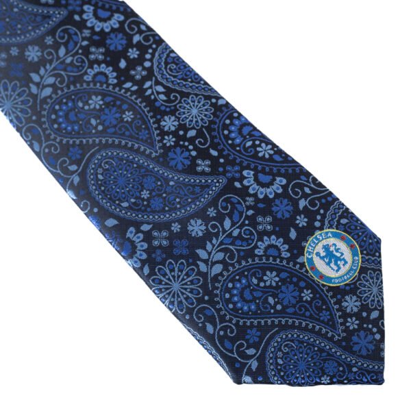 TM-06921-Chelsea-FC-Paisley-Tie-2 Official Chelsea FC Paisley Tie