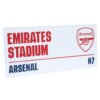 TM-06928-Arsenal-FC-White-Street-Sign-1 Official Arsenal FC White Street Sign