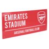 Official Arsenal FC Colour Street Sign