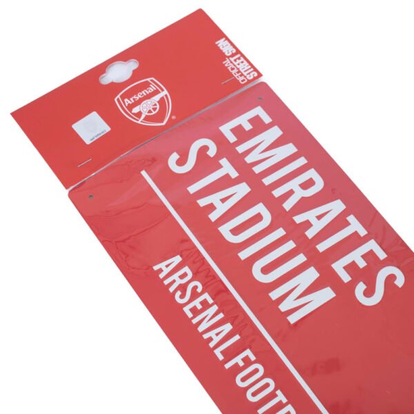 Official Arsenal FC Colour Street Sign