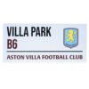 TM-06930-Aston-Villa-FC-White-Street-Sign Official Aston Villa FC White Street Sign