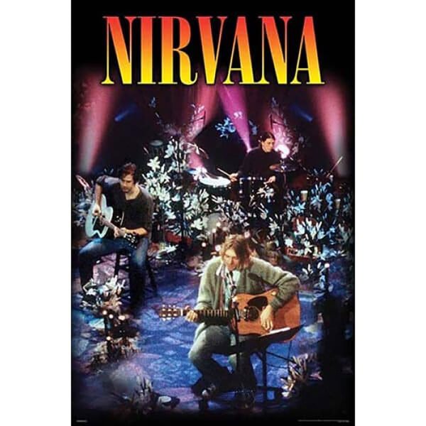 Official Nirvana Unplugged Poster 44
