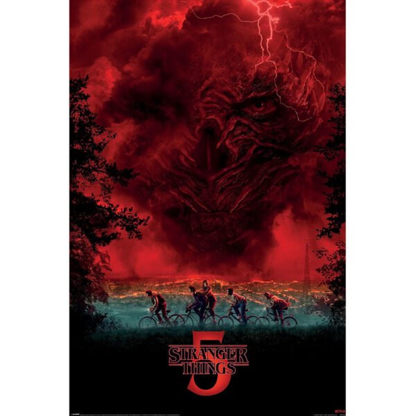 Official Stranger Things 5 Vecna Sky Poster 43