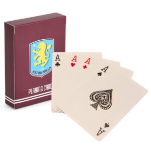 TM-06955-Aston-Villa-FC-Playing-Cards Official Aston Villa FC Playing Cards