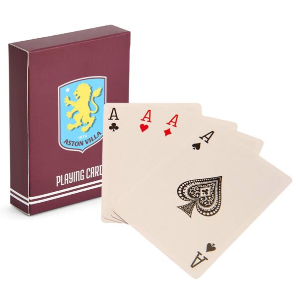 TM-06955-Aston-Villa-FC-Playing-Cards Official Aston Villa FC Playing Cards